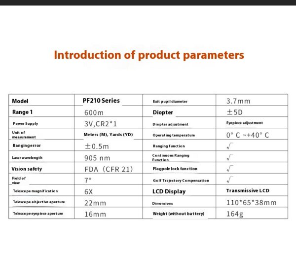 Laser Golf Rangefinder - Image 6