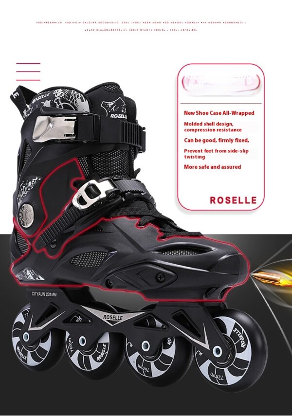 Adult men's and women's roller skates, ice skates - Image 4