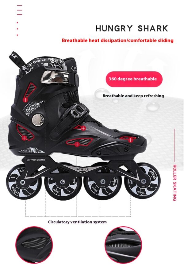 Professional Kid's carbon fiber Ice&roller skates - Image 6