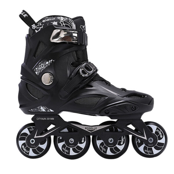 Adult men's and women's roller skates, ice skates