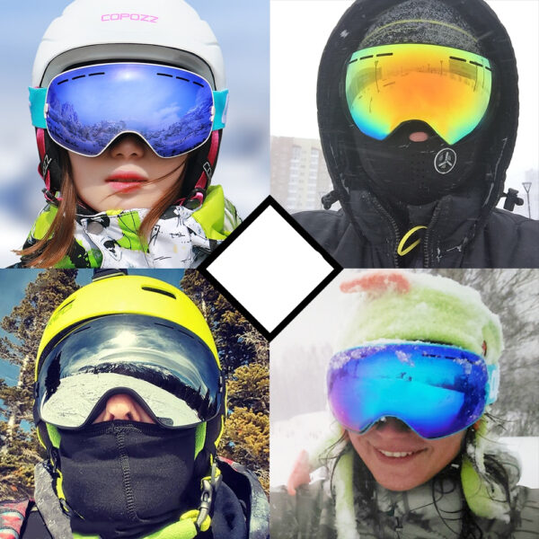 Unisex Anti-Fog Ski Goggles - Image 6