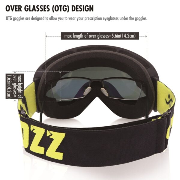 Unisex Anti-Fog Ski Goggles - Image 5