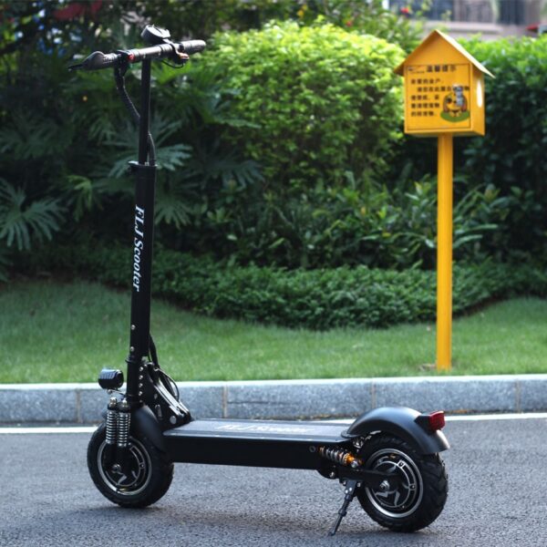 Folding Twin Motor Electric Scooter - Image 6