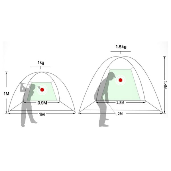 Outdoor Golf Practicing Net Tent - Image 7