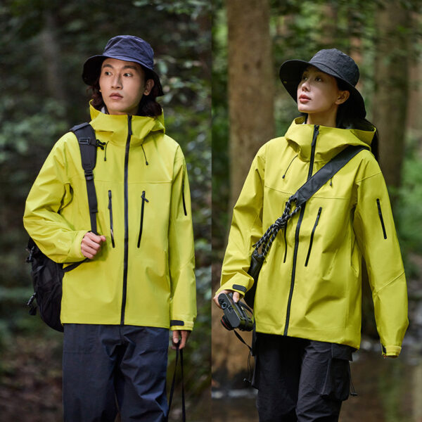 Storm proof rains hard shell outdoor jacket - Image 3