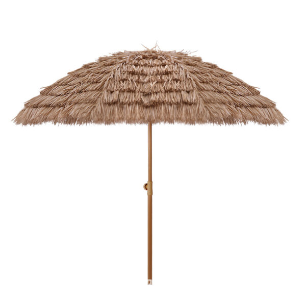 Outdoor Grass Sunshade Umbrella - Image 3