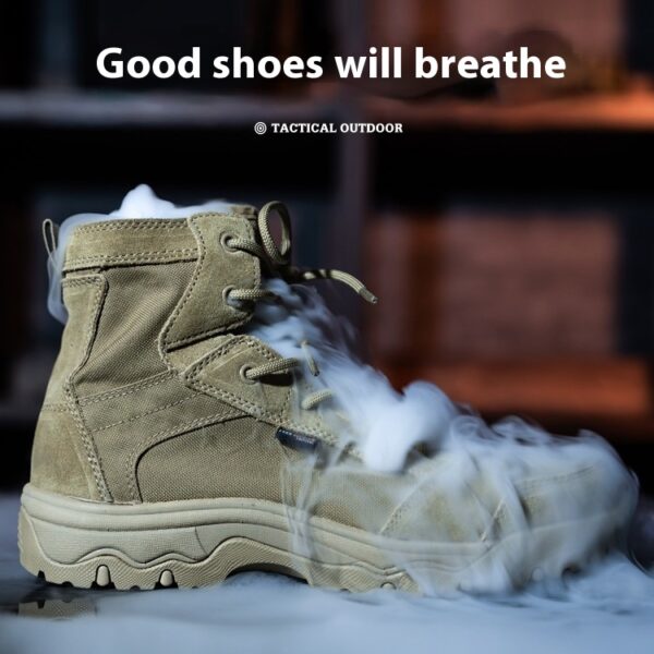 Outdoor breathable tactical hiking boots