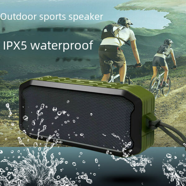 M3 Bluetooth speaker portable wireless creative Bluetooth speaker mini waterproof outdoor TWS subwoofer - Image 3