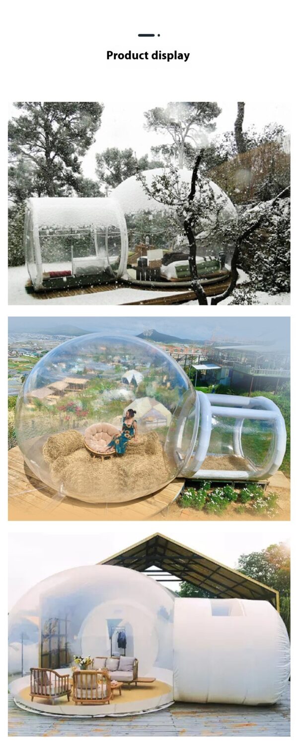 Inflatable Bubble House Transparent Model Tent - Image 5