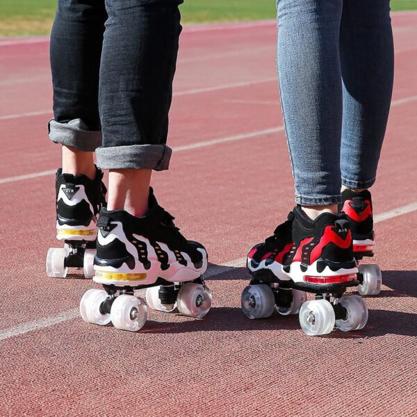 Adult quad double row roller skates - Image 2