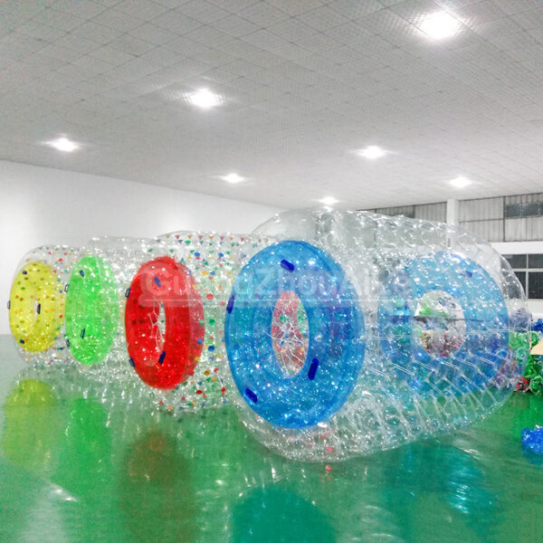 Outdoor children inflatable thick colored bucket ball