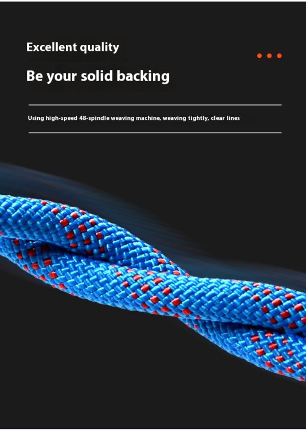 Outdoor climbing rescue climbing rope - Image 5