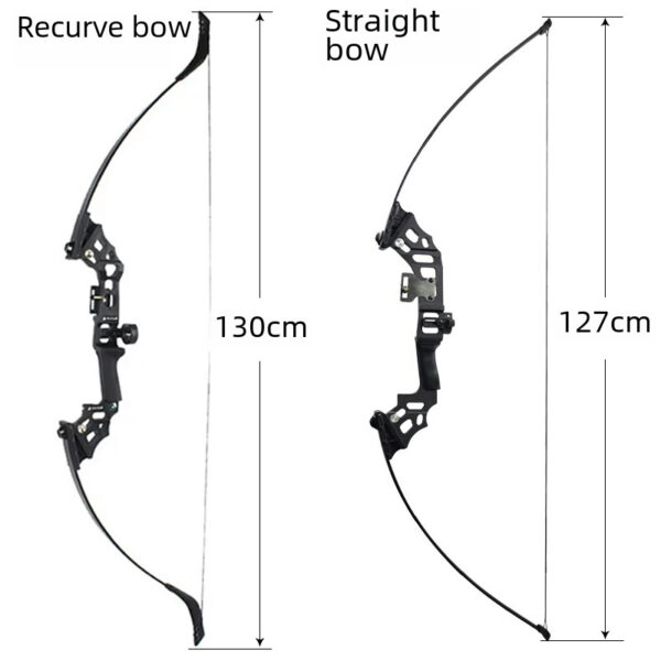 Outdoor shooting split alloy straight drawn bow - Image 5