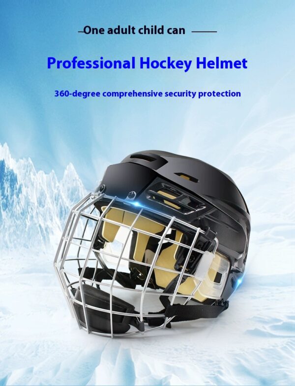 Ice hockey rugby roller skating helmets - Image 7