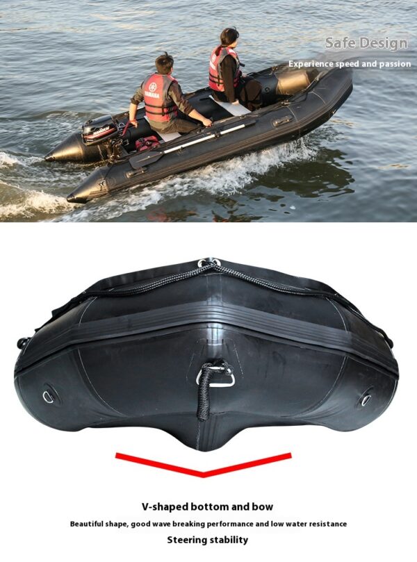 Thickened Inflatable Fishing Boat Rubber Boat - Image 5