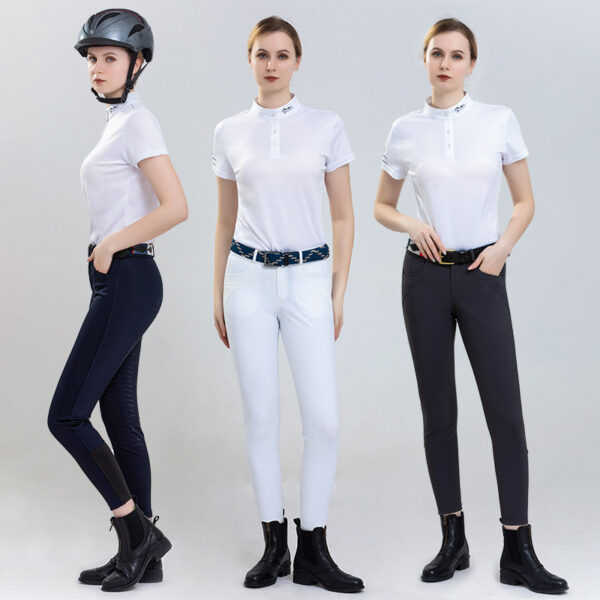 Equestrian clothing, full silicone horse pants, unisex equestrian supplies - Image 2