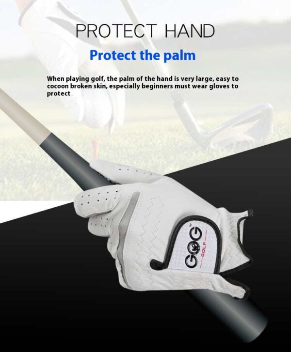 Men's Left & Right Hand Leather Golf Glove - Image 6