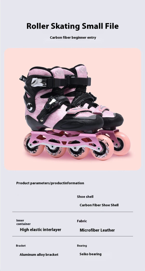 Professional Kid's carbon fiber Ice&roller skates - Image 3