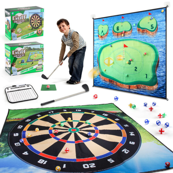 Children's Thick Golf Game Mat Set - Image 2